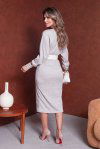 VESTIDO LZINHA CANELADA AMLIA AREIA