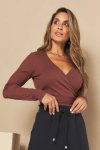 BLUSA FEMININA DE RIBANA TRANSPASSADA VITRIA