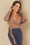 BLUSA FEMININA DE RIBANA TRANSPASSADA VITRIA