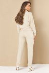 CONJUNTO FEMININO MOLECOTTON MEL AREIA