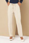 CONJUNTO FEMININO MOLECOTTON MEL AREIA