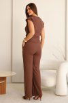 CONJUNTO FEMININO VEGAS MARROM