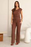 CONJUNTO FEMININO VEGAS MARROM