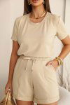 CONJUNTO FEMININO MOLECOTTON GRCIA AREIA