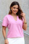 BLUSA FEMININA TEXTURIZADA NOEMI
