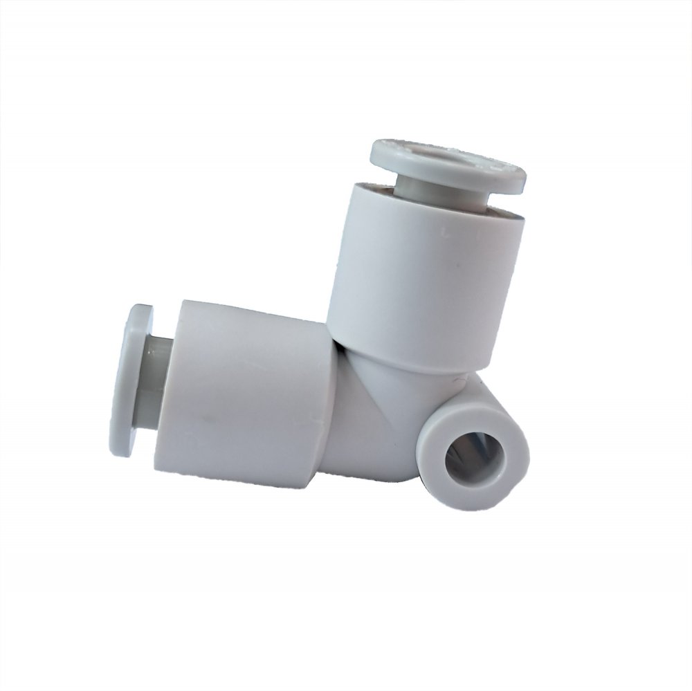 Cotovelo União 6 mm. Código do Fabricante: KQ2L06-00 | Jartec