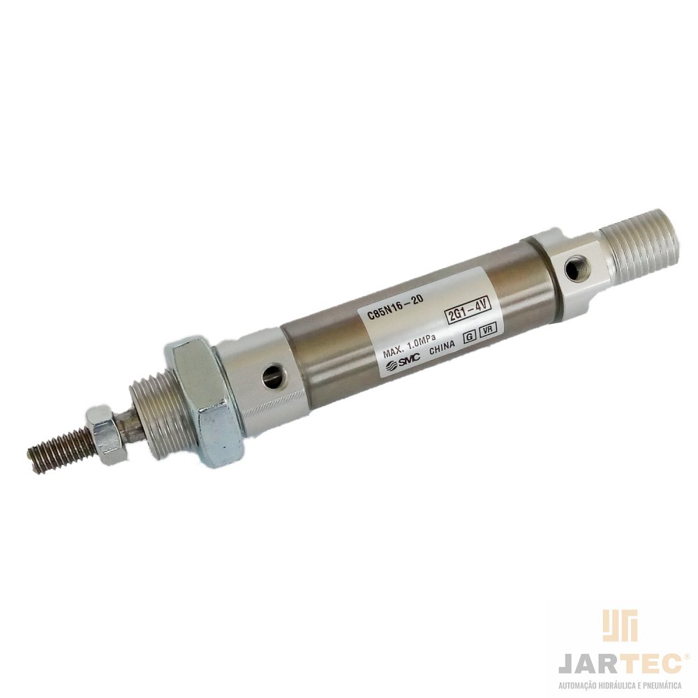 ATUADOR PNEUM TICO DI METRO 16MM CURSO 20MM Jartec
