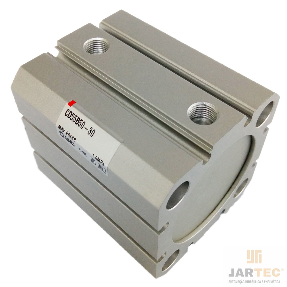 ATUADOR PNEUM TICO COMPACTO DI METRO 50MM CURSO 30MM Jartec