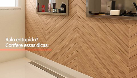 </b>Ralo entupido<b>: como fazer?