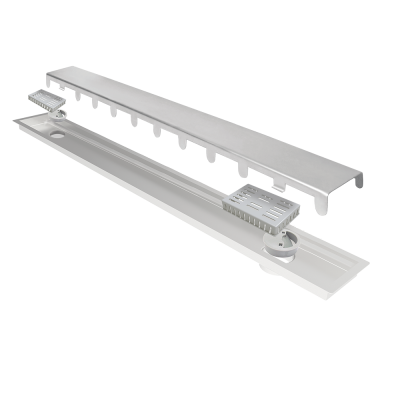 Ralo Linear Inox 2 sa�das 170 cm Multimaster
