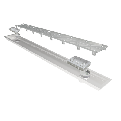 Ralo Linear Oculto 2 sa�das 180 cm Multimaster