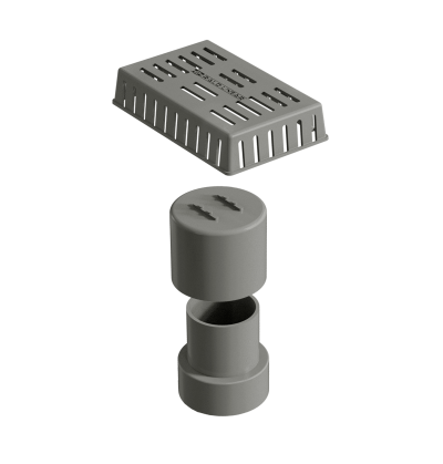 Kit Sif�o Vertical com Grade Retentora