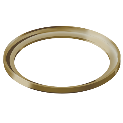 Porta Grelha Redondo 10 cm x 10 cm Gold