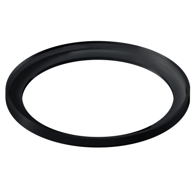 Porta Grelha Redondo 10 cm x 10 cm Black Matte