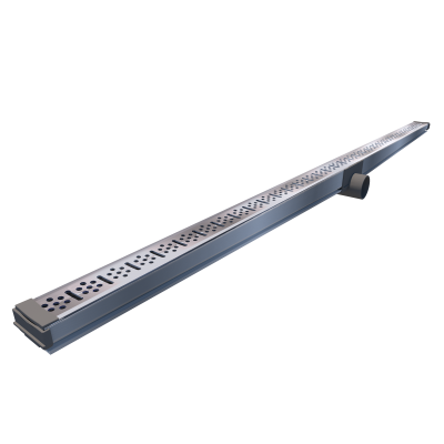 Ralo Linear TopBox Grelha 3,5 cm 60 cm Saida Central Horizontal Anodizado