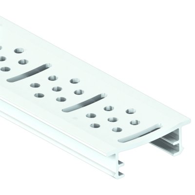 Grelha para Ralo Linear Aluminio 200 cm Branco Top35