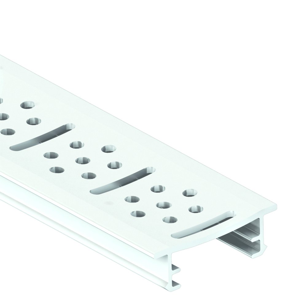 Grelha para Ralo Linear Aluminio 200 cm Branco Top50