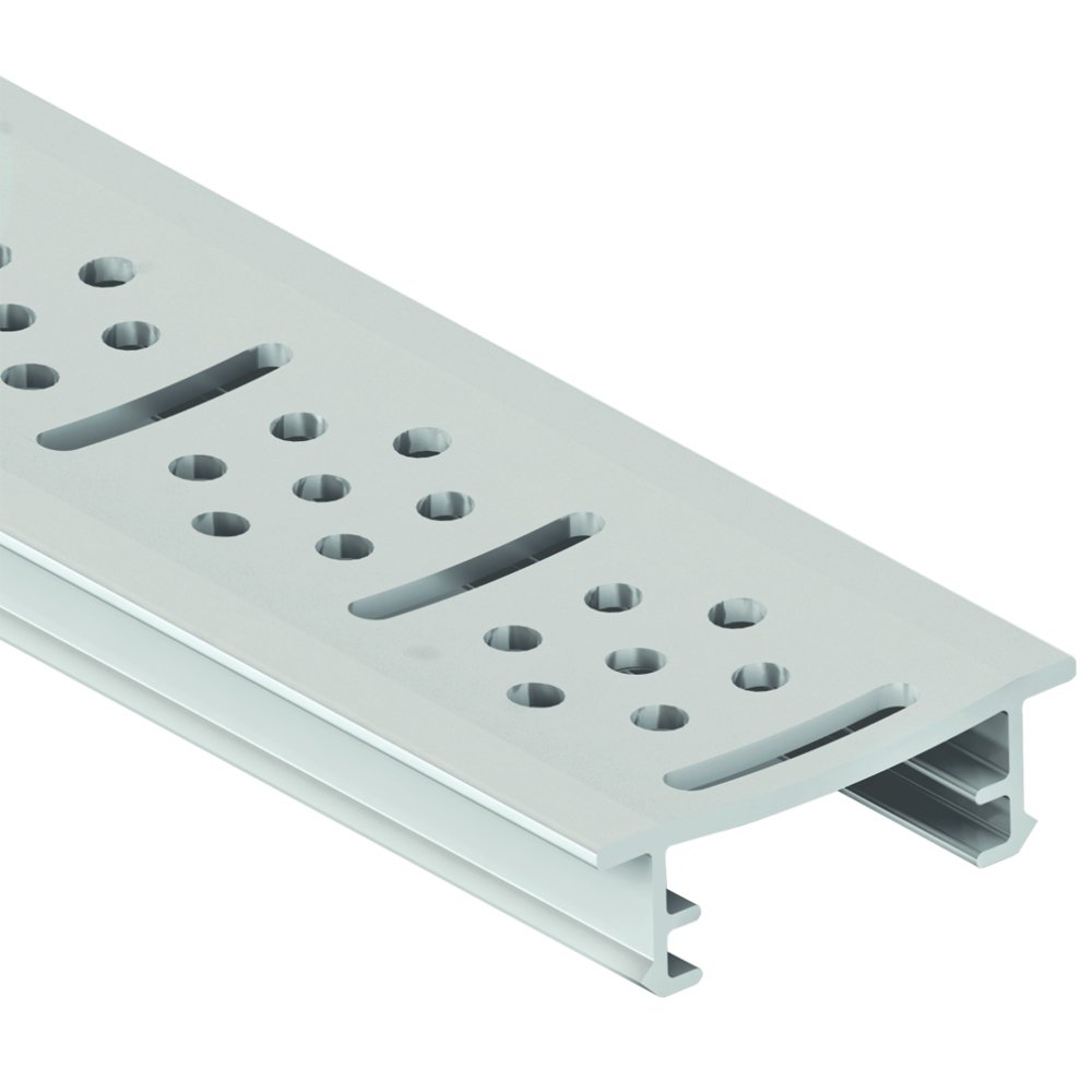 Grelha para Ralo Linear Aluminio 100 cm Anodizado Top35