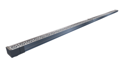 Ralo linear 100 300 cm (2x1,5m) Saida Deslc extrem Vertical Anodizado Topcar