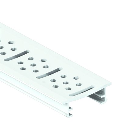Grelha para Ralo Linear Aluminio 300 cm Branco Top50