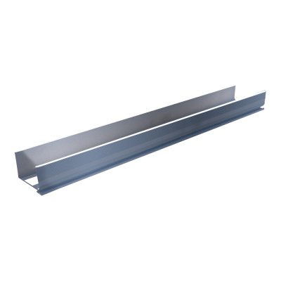 Canaleta para Ralo Linear Aluminio 300 cm C Top50