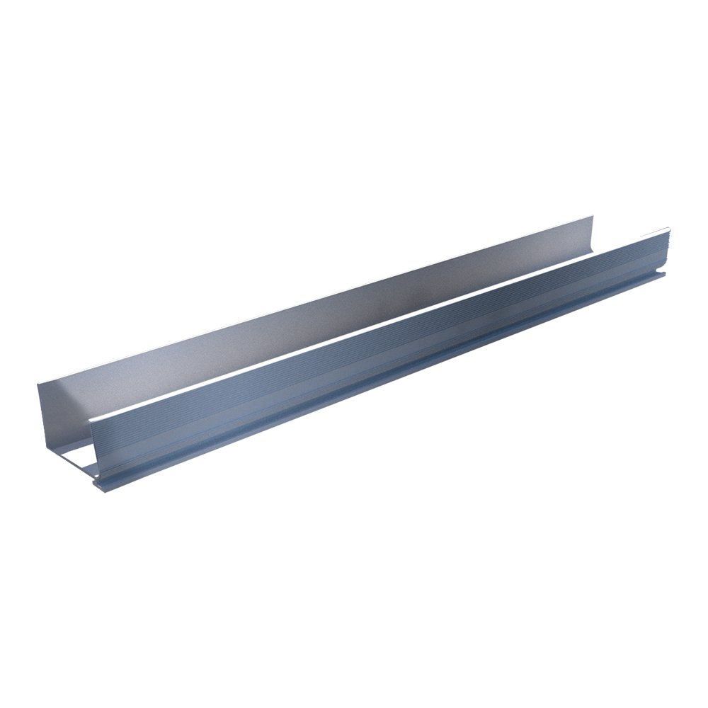 Canaleta para Ralo Linear Aluminio 300 cm C Top100
