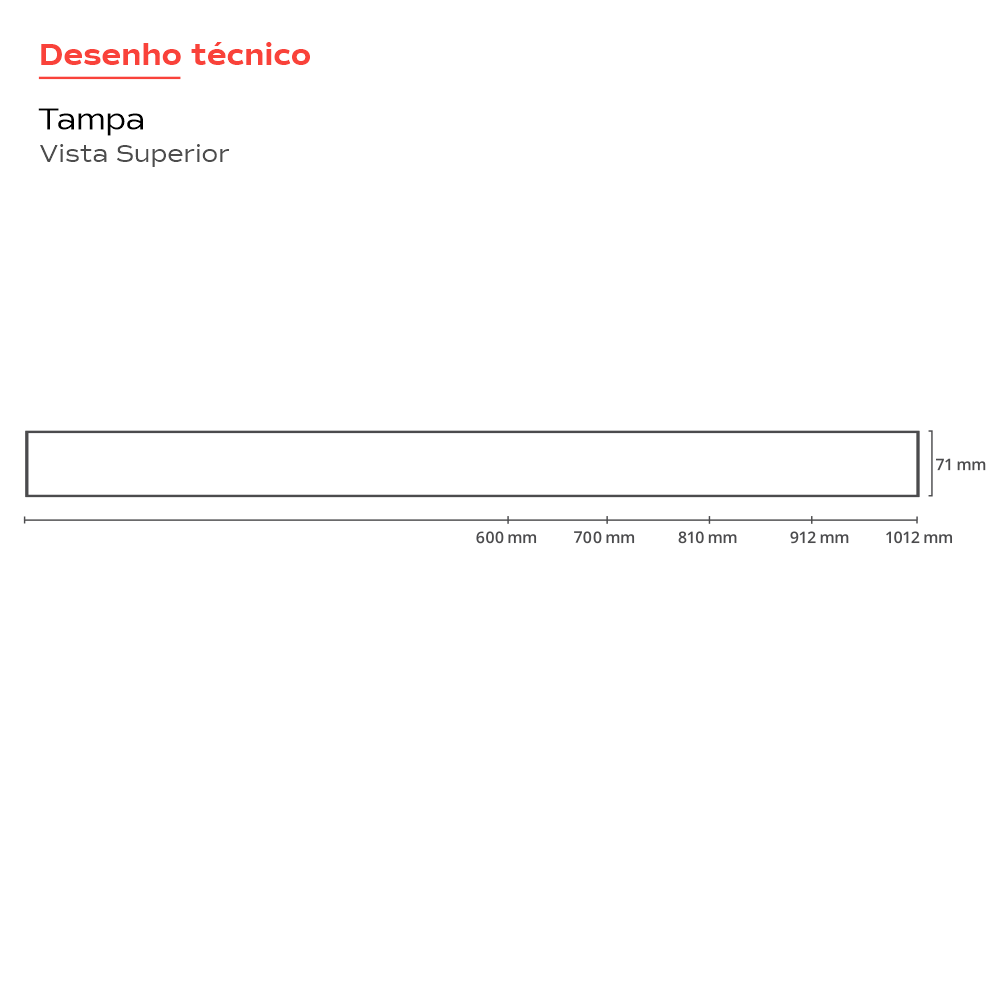 Ralo Linear Inox 70 cm Royal