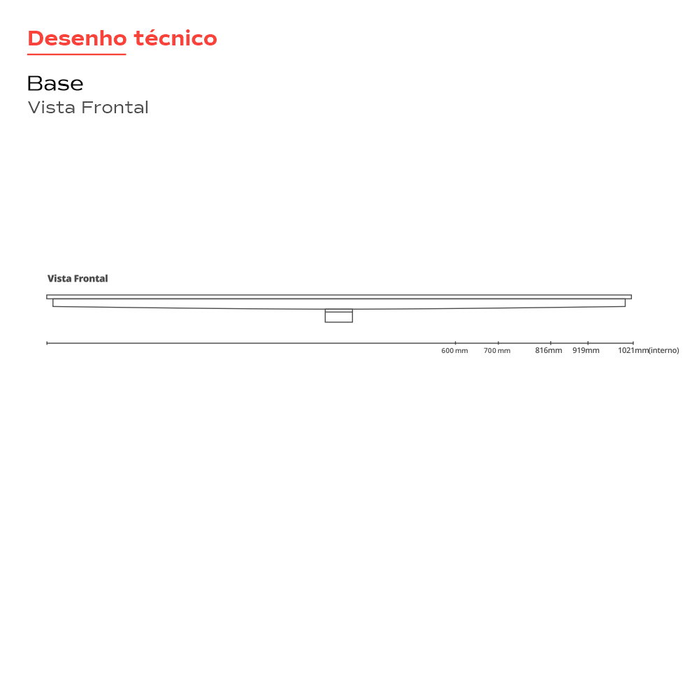Ralo Linear Inox 70 cm Royal
