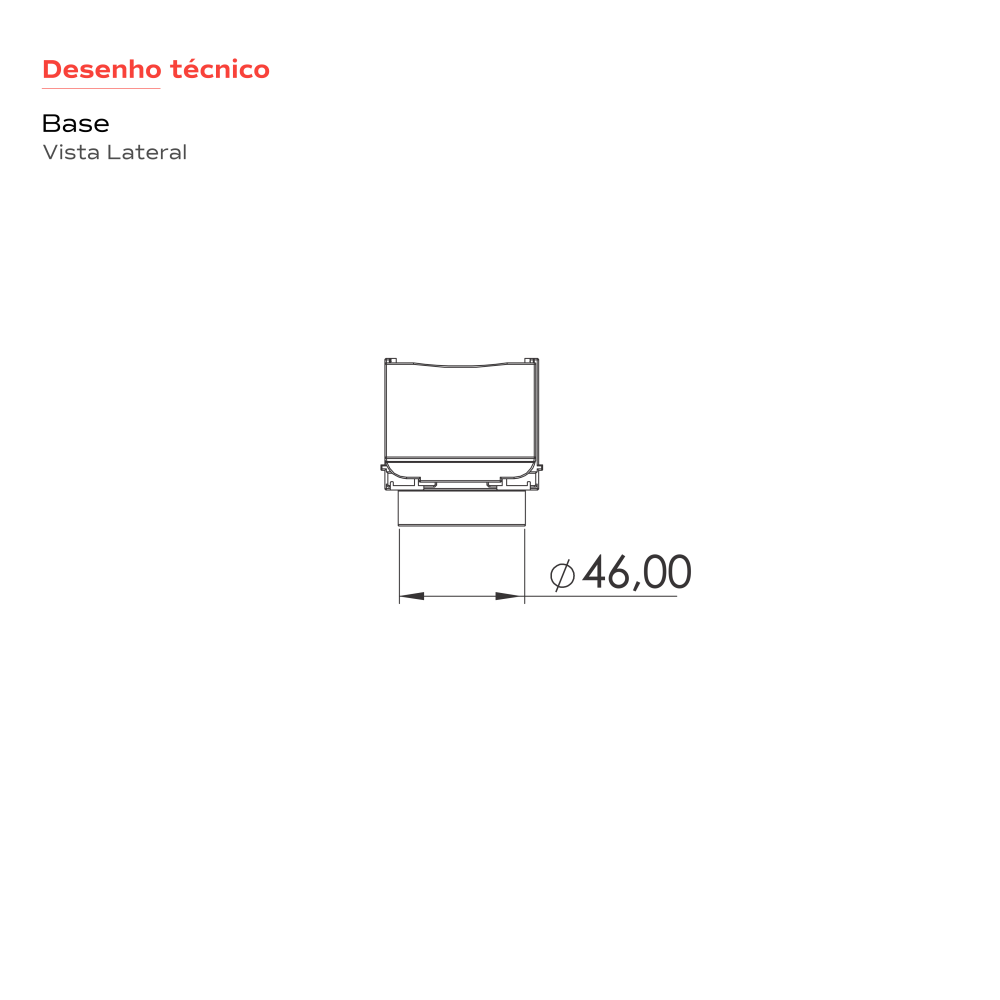 Ralo Linear Topbox Oculto 5 cm x 80 cm Com Sa�da Central Vertical