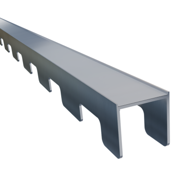 Tampa Oculta em Alum�nio 100 cm x 100 cm Top 100