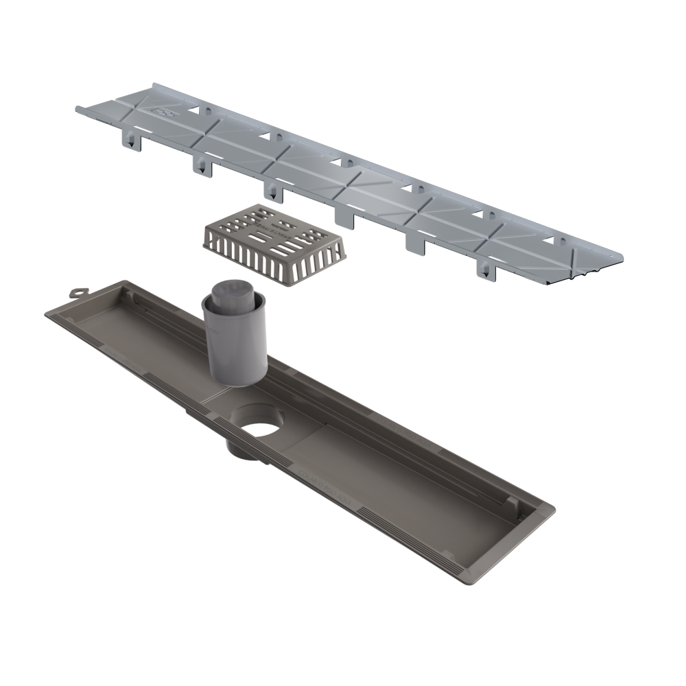 Ralo Linear Oculto 50 cm Sa�da Central Versatile