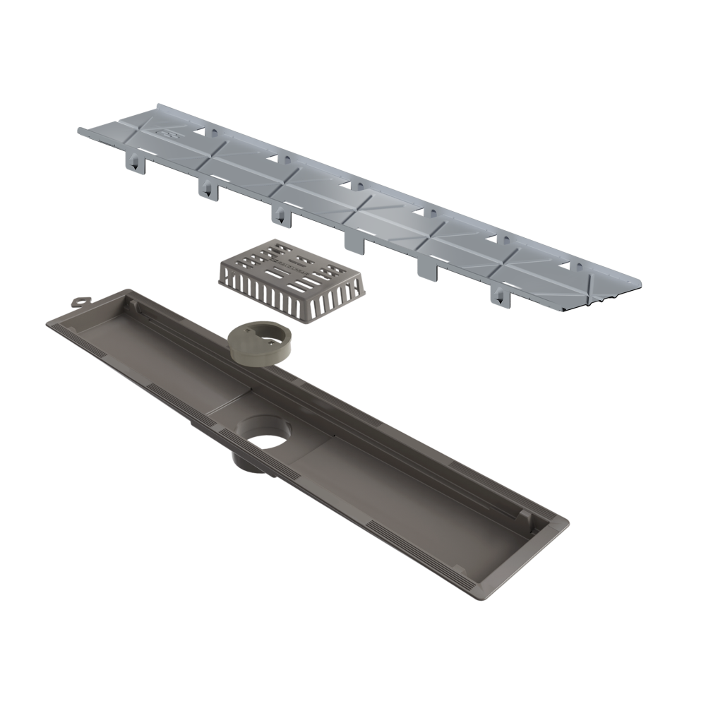 Ralo Linear Oculto 50 cm Sa�da Central Versatile