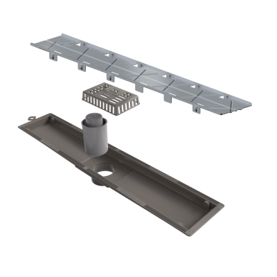 Ralo Linear Oculto 50 cm Sa�da Central Versatile
