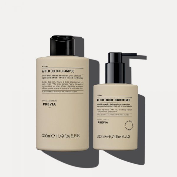 Dupla para Cabelos Coloridos | Shampoo e Condicionador | Previa Natural  Haircare