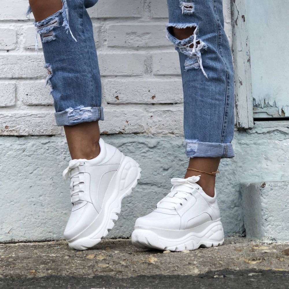 buffalo shoes blanche