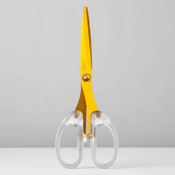 TESOURA MULTIUSO 17CM TRIS AURA DOURADA CARTELA C/1