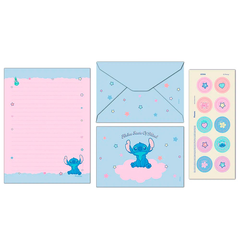 PAPEL DE CARTA FORONI KIT STITCH CARTELA C/1