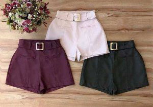 shorts feminino cos alto