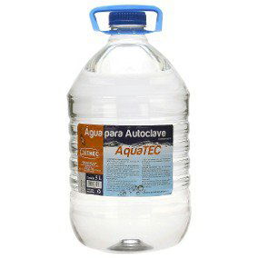 �gua Destilada para Autoclave - Aquatec